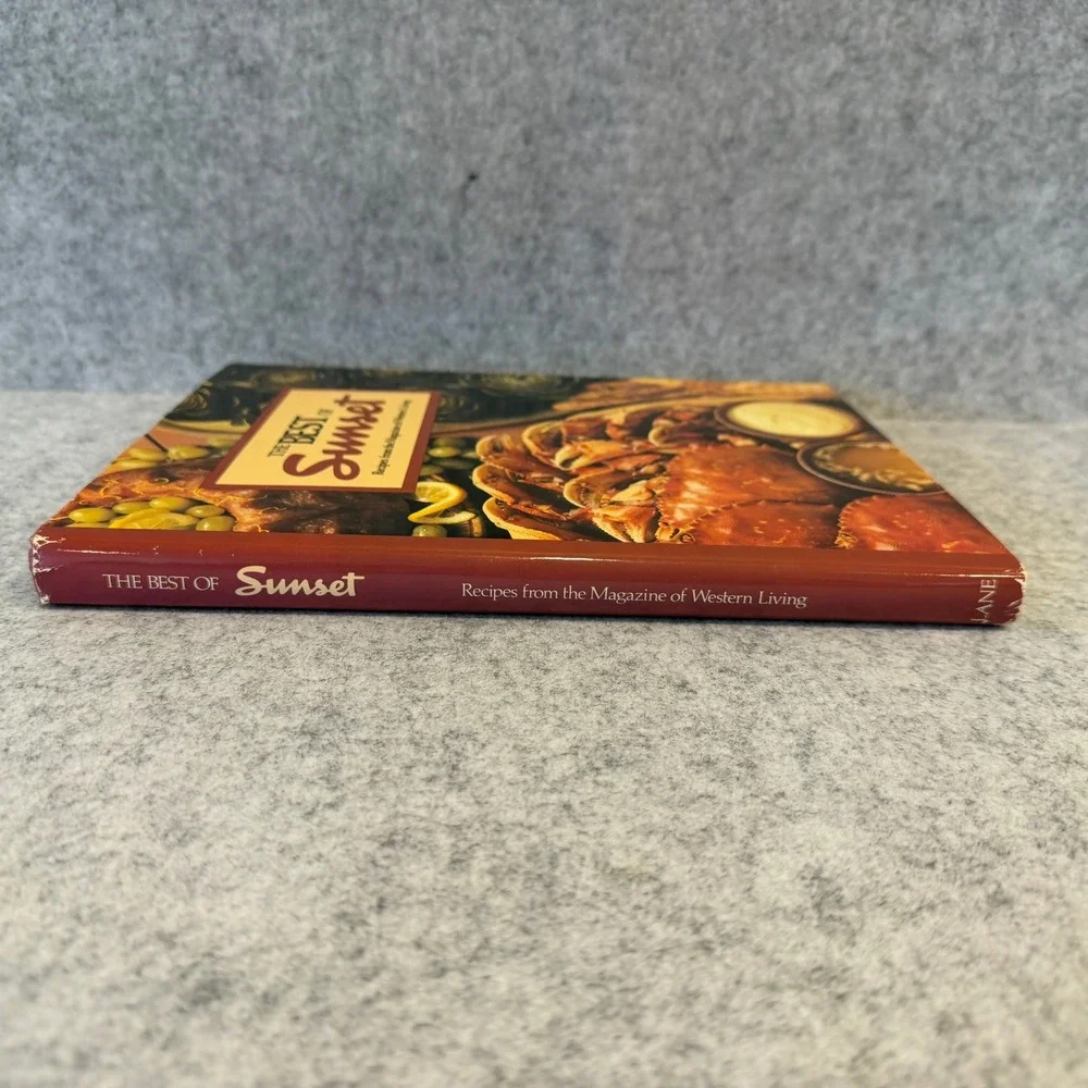 The Best of Sunset Cookbook 1987 - Hardcover